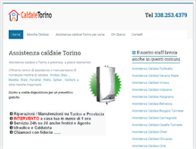 Tablet Screenshot of caldaietorino.info